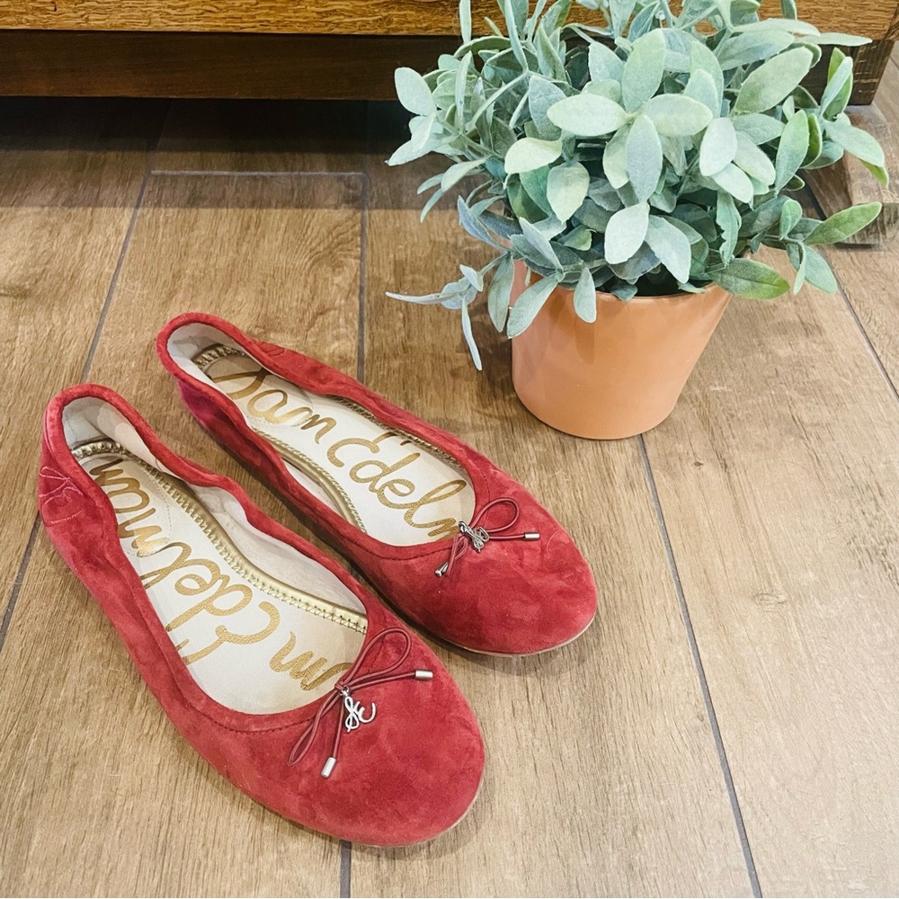 Sam Edelman Felicia flat; Burnt Orange; women’s size 9/39